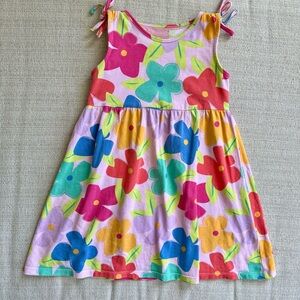 Colorful Floral Toddler Girl Dress (3T)